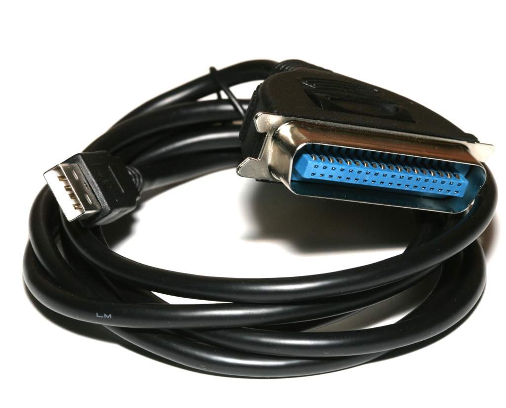 parallel printer cable usb driver windows 10